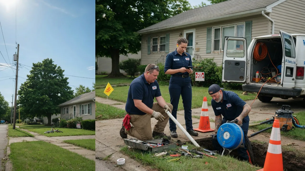 Sewer Line Repair in Brocton, IL near me